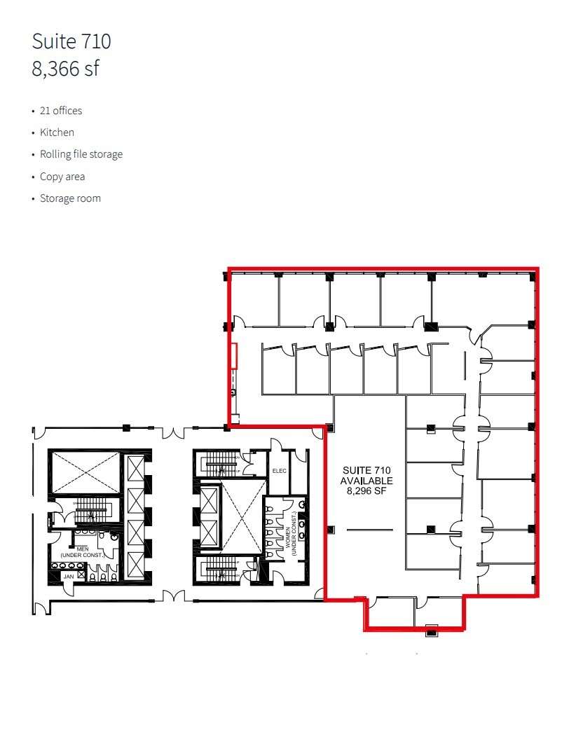 444 7th Ave SW, Calgary, AB en alquiler Plano de la planta- Imagen 1 de 1