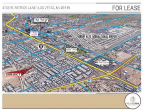 4133 W Patrick Ln, Las Vegas, NV - vista aérea  vista de mapa - Image1