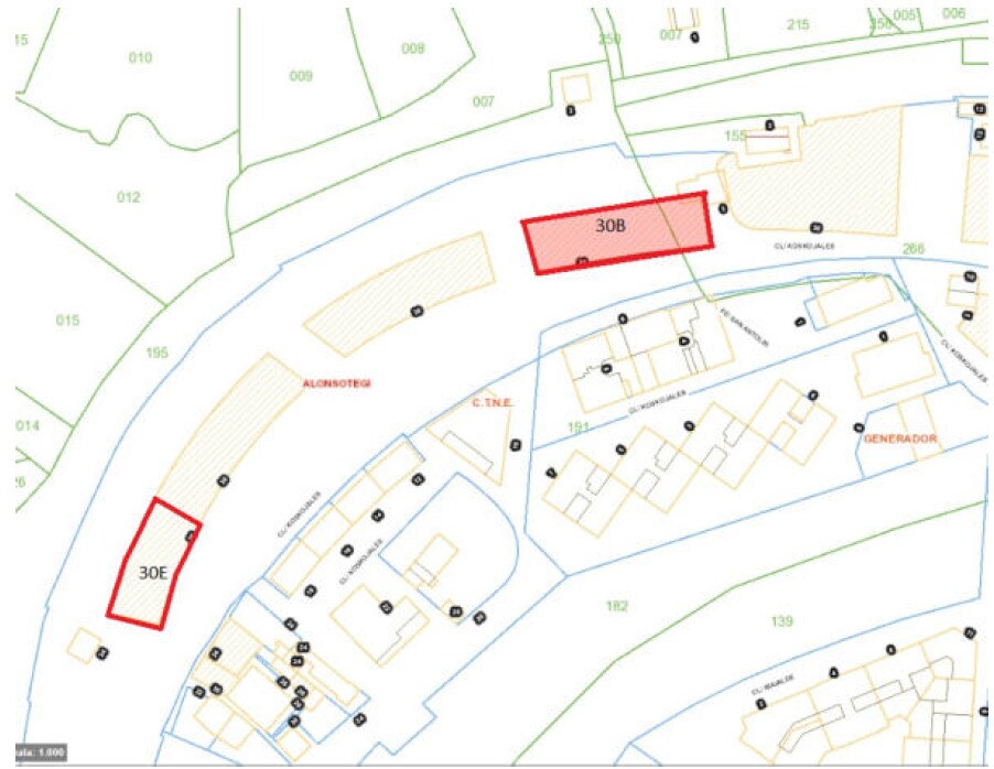 4 de la Unidad de Ejecucion, Alonsotegi, Vizcaya en venta Plano de la planta- Imagen 1 de 14