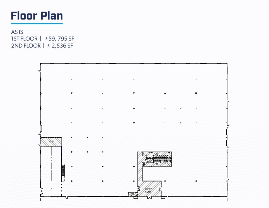 33589 Central Ave, Union City, CA en alquiler Plano de la planta- Imagen 1 de 1