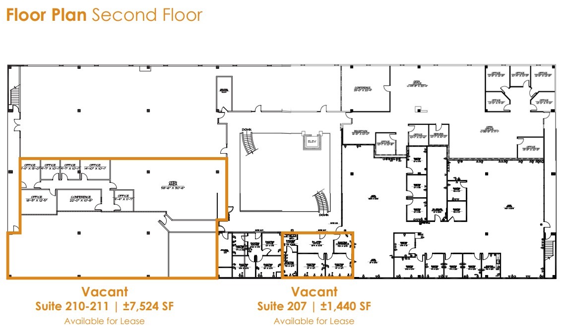 460 N Mesa Dr, Mesa, AZ en alquiler Plano de la planta- Imagen 1 de 1