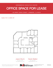 200 W 22nd St, Lombard, IL en alquiler Plano de la planta- Imagen 1 de 2