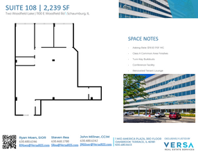 1100 E Woodfield Rd, Schaumburg, IL en alquiler Plano de la planta- Imagen 1 de 1