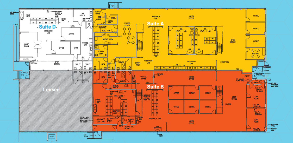 1440 4th St, Berkeley, CA en alquiler Plano de la planta- Imagen 1 de 1