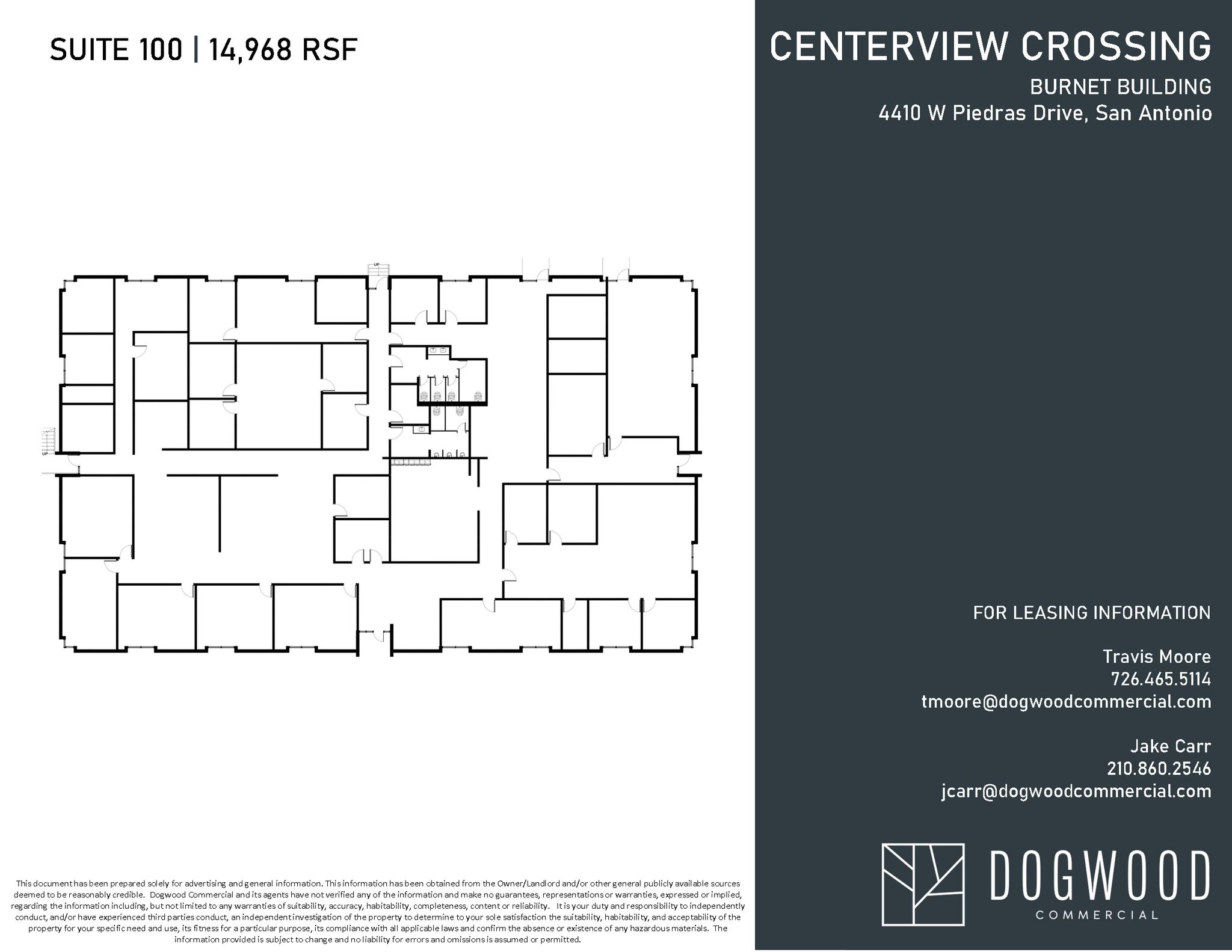 4538 Centerview Dr, San Antonio, TX en alquiler Plano de la planta- Imagen 1 de 1