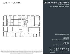 4538 Centerview Dr, San Antonio, TX en alquiler Plano de la planta- Imagen 1 de 1