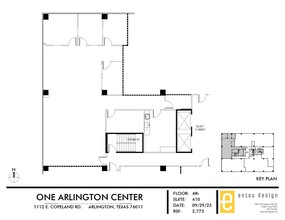 1112 E Copeland Rd, Arlington, TX en alquiler Plano de la planta- Imagen 2 de 5