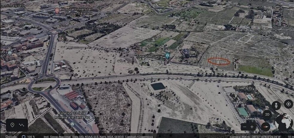 Terreno en Alicante, Alicante en venta - Vista aérea - Imagen 3 de 6