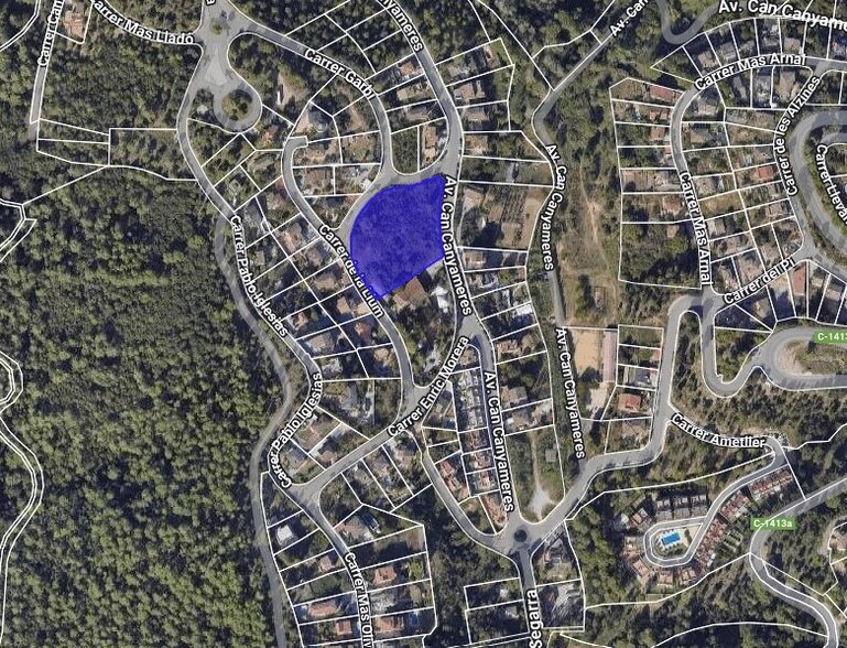 Urbanització de Can Canyameres, 370B, Sentmenat, Barcelona en venta - Plano de solar - Imagen 3 de 3