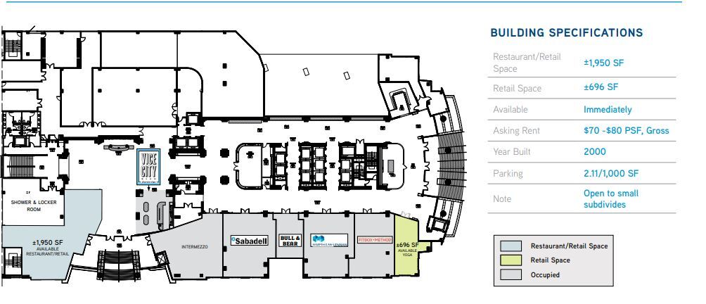 1111 Brickell Ave, Miami, FL en alquiler Plano de la planta- Imagen 1 de 1