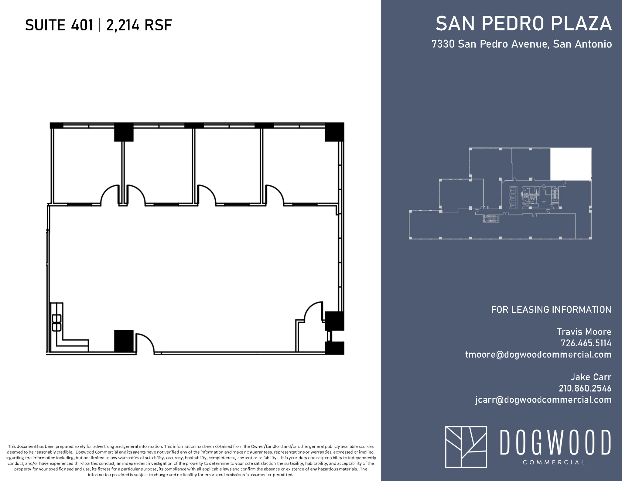 7330 San Pedro Ave, San Antonio, TX en alquiler Plano de la planta- Imagen 1 de 1