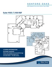 8122 Datapoint Dr, San Antonio, TX en alquiler Plano de la planta- Imagen 1 de 2