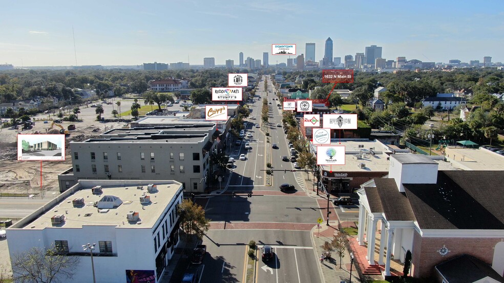 1620-1636 N Main St, Jacksonville, FL en alquiler - Foto del edificio - Imagen 3 de 8