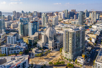 330 13th St, San Diego, CA - VISTA AÉREA  vista de mapa