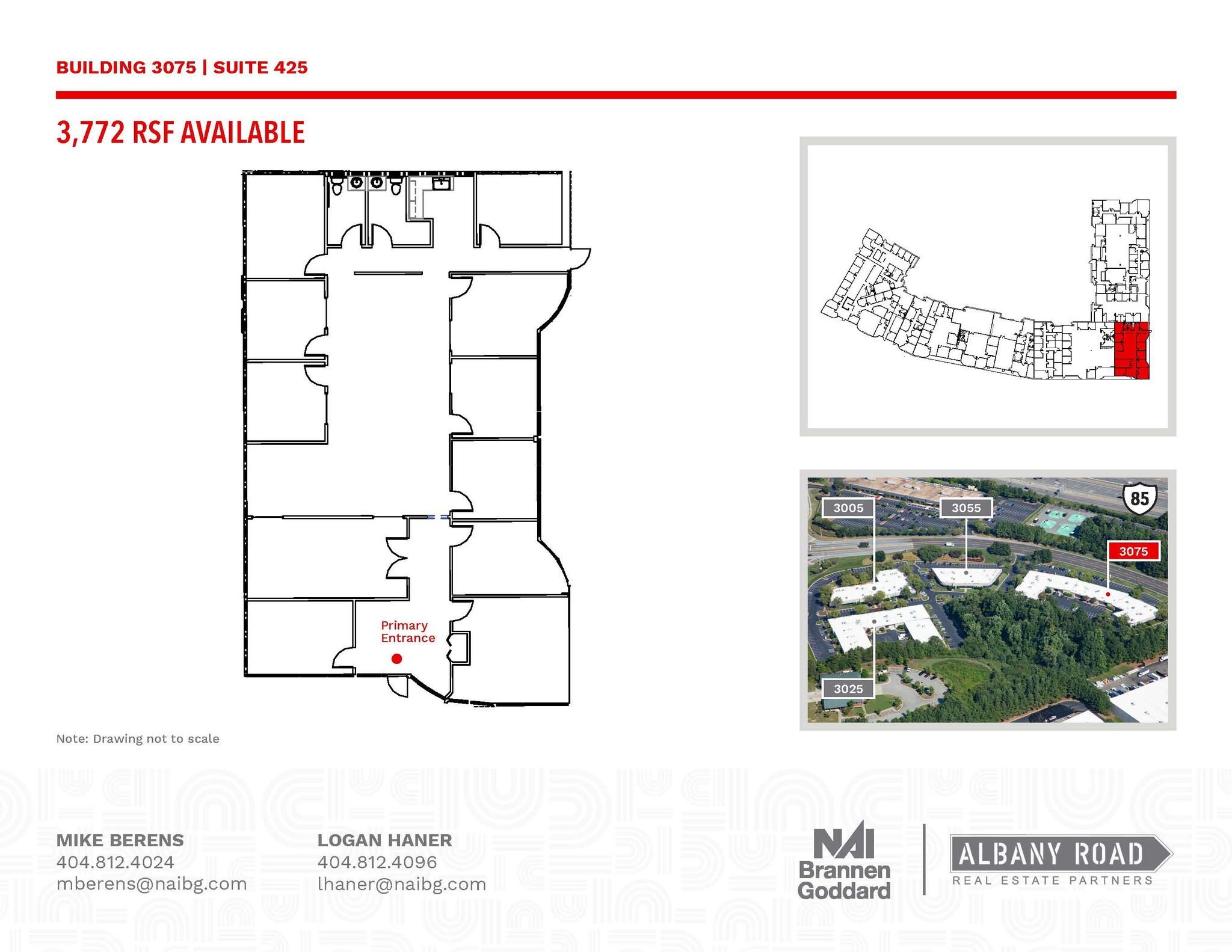 3025 Breckinridge Blvd, Duluth, GA en alquiler Plano del sitio- Imagen 1 de 1