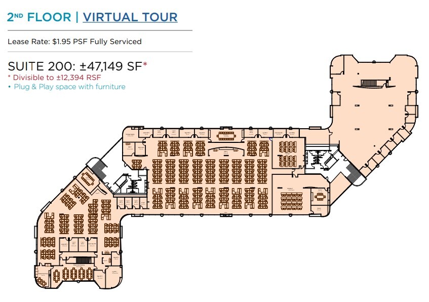 2995 Prospect Park Dr, Rancho Cordova, CA en alquiler Plano de la planta- Imagen 1 de 1