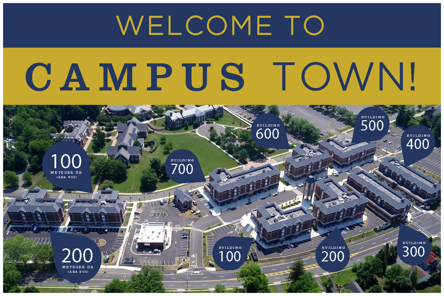 100 Campus Town Cir, Ewing, NJ en alquiler - Plano del sitio - Imagen 3 de 5