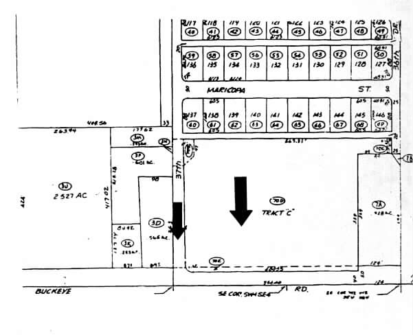 3636 W Buckeye Rd, Phoenix, AZ en alquiler - Plano de solar - Imagen 2 de 8