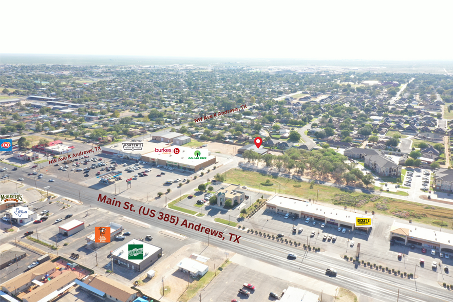 1215 NW 1st Plz, Andrews, TX en venta - Vista aérea - Imagen 3 de 48