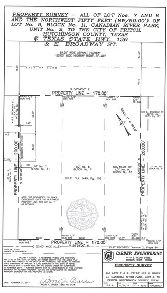 Más detalles para 422 E Broadway St, Fritch, TX - Terrenos en venta