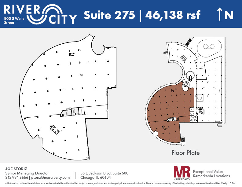 800 S Wells St, Chicago, IL en alquiler Plano de la planta- Imagen 1 de 1