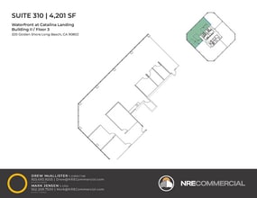 330 Golden Shore, Long Beach, CA en alquiler Plano de la planta- Imagen 1 de 1