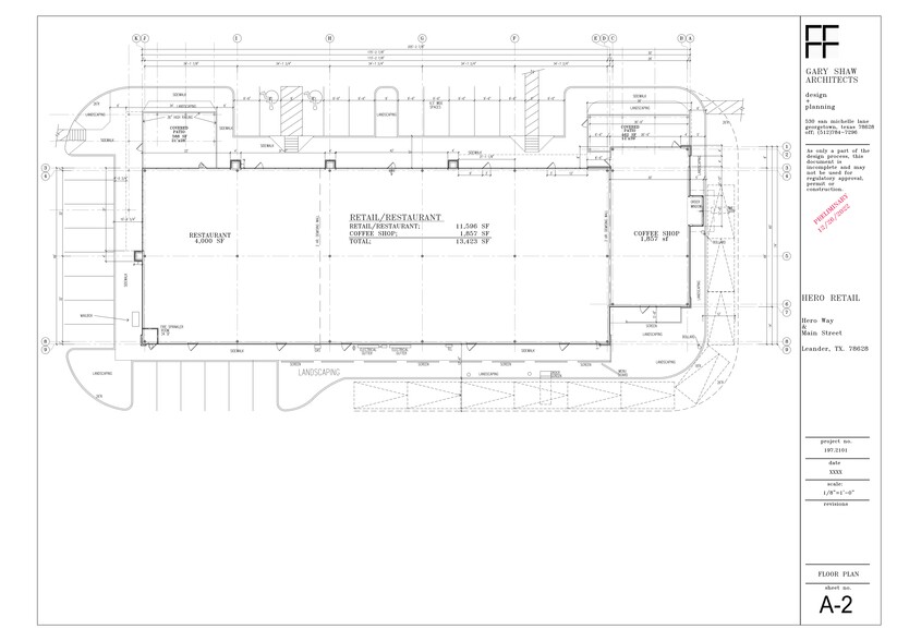 Hero Way & Main Street, Leander, TX en alquiler - Plano del sitio - Imagen 3 de 3