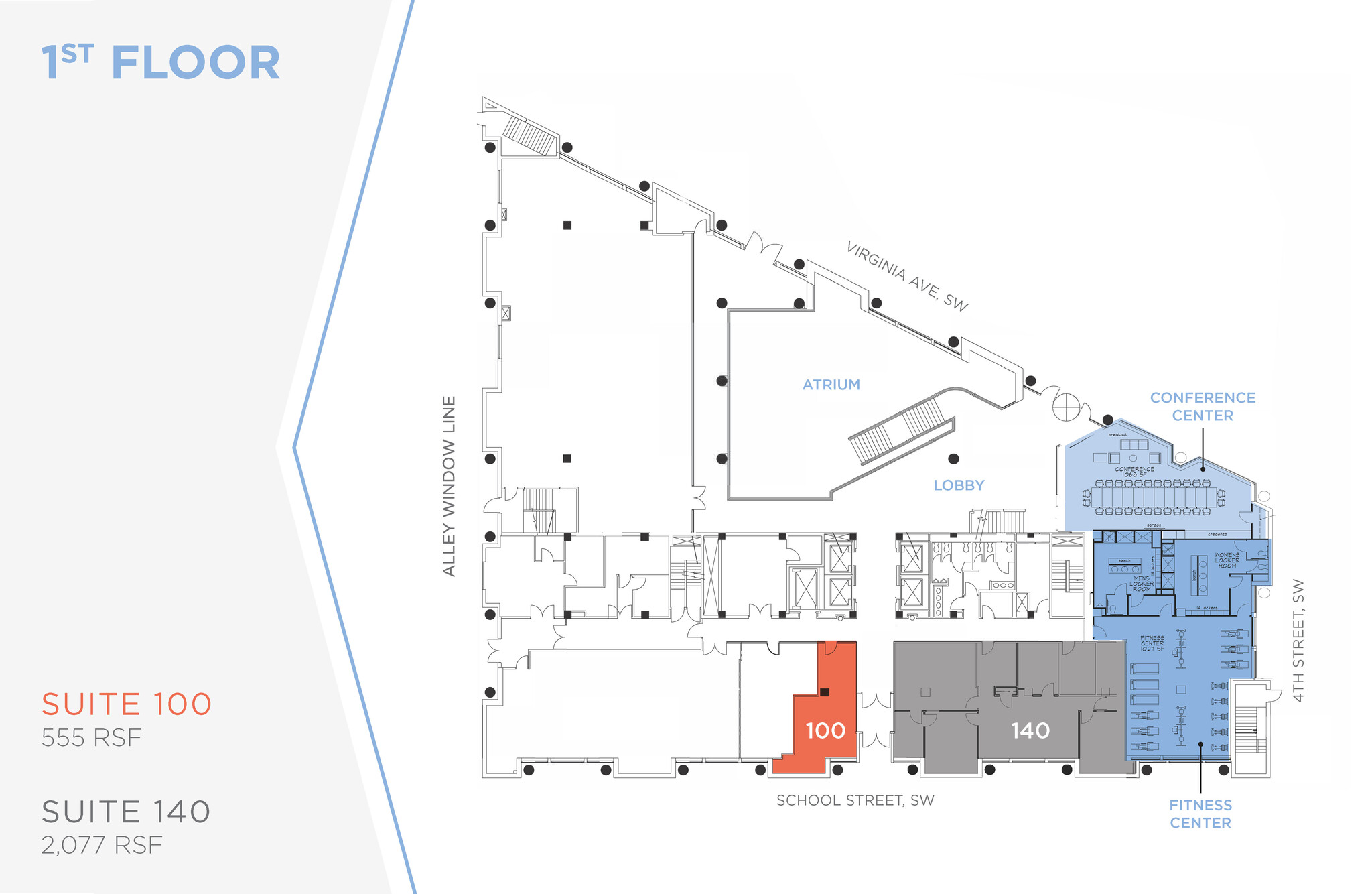 400 Virginia Ave SW, Washington, DC en alquiler Plano de la planta- Imagen 1 de 1