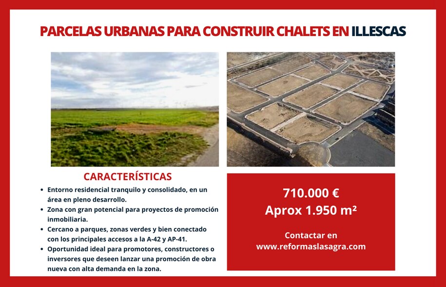 Terreno en Illescas, Toledo en venta - Plano de la planta - Imagen 1 de 11