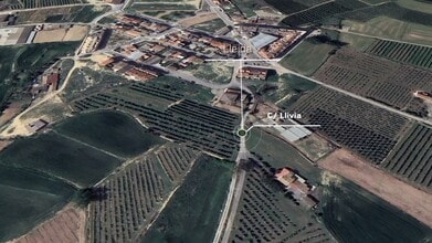 Lleida, LER - Aérea vista de mapa