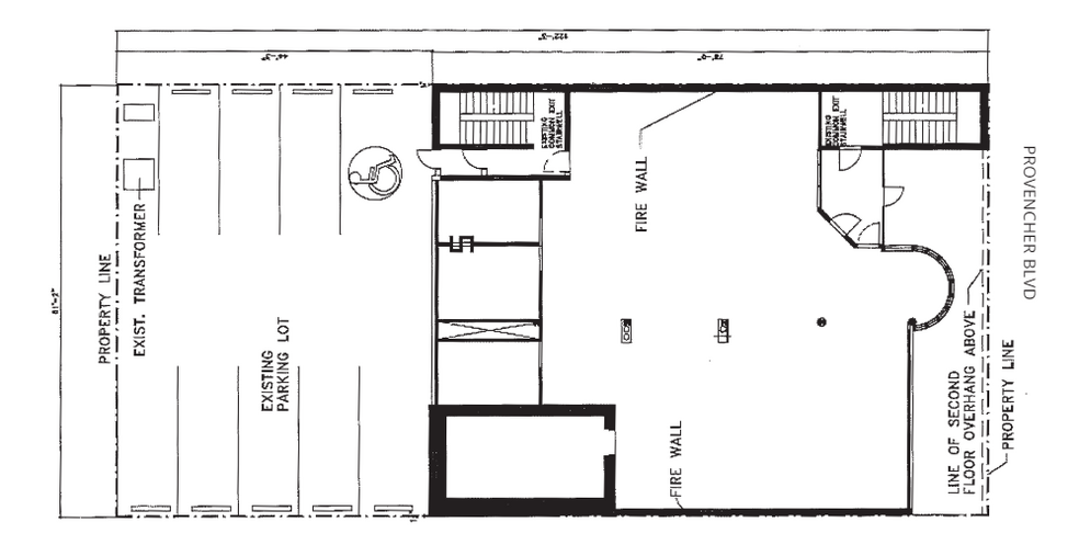 185 Provencher Blvd, Winnipeg, MB en venta - Plano del sitio - Imagen 2 de 2