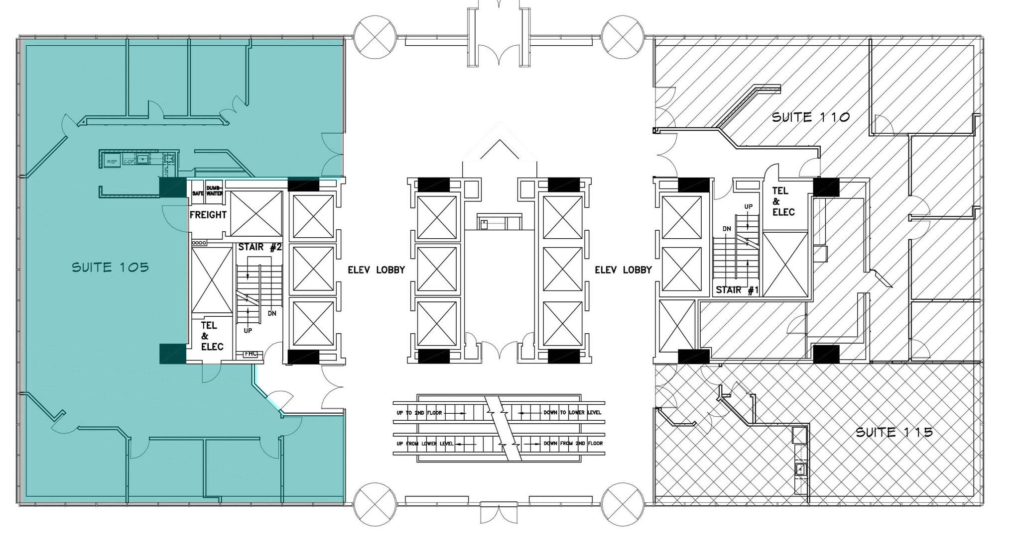 110 W 7th St S, Tulsa, OK en alquiler Plano de la planta- Imagen 1 de 2