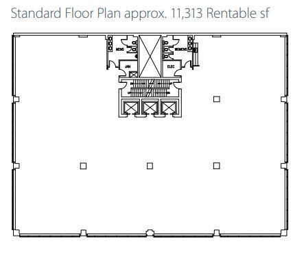 10010 106th St NW, Edmonton, AB en alquiler Plano de planta tipo- Imagen 1 de 1