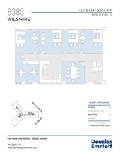 8383 Wilshire Blvd, Beverly Hills, CA en alquiler Plano de la planta- Imagen 1 de 1