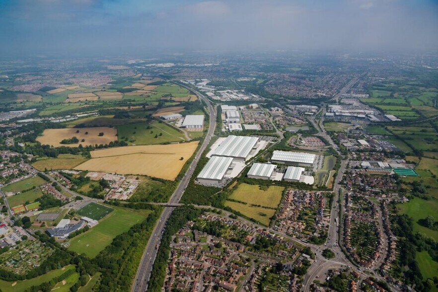 St Johns, Enderby en alquiler - Vista aérea - Imagen 3 de 4