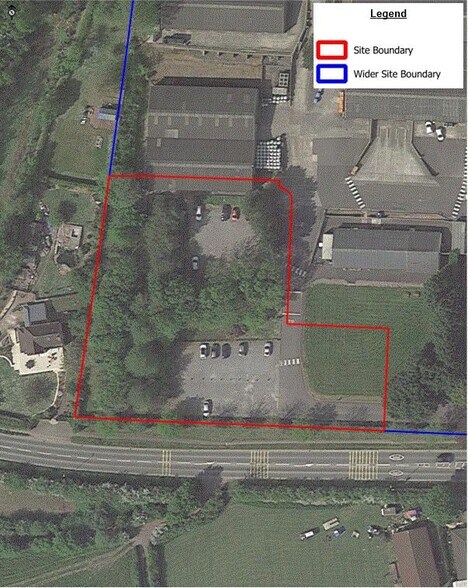 Axbridge Rd, Cheddar en venta - Vista aérea - Imagen 2 de 9