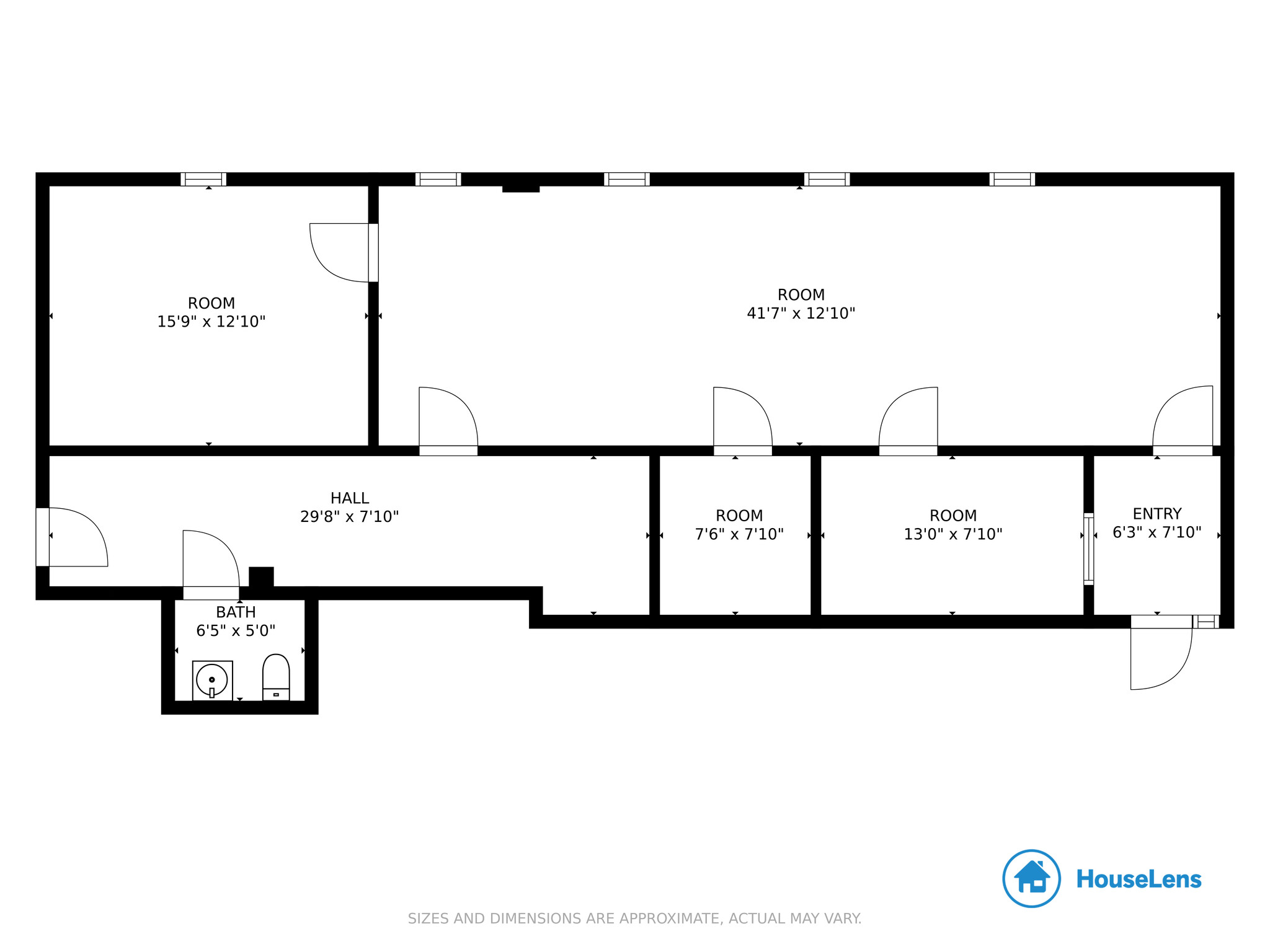 516-518 S Camp Meade Rd, Linthicum Heights, MD en alquiler Plano de la planta- Imagen 1 de 2