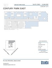 1801 Century Park E, Los Angeles, CA en alquiler Plano de la planta- Imagen 1 de 1