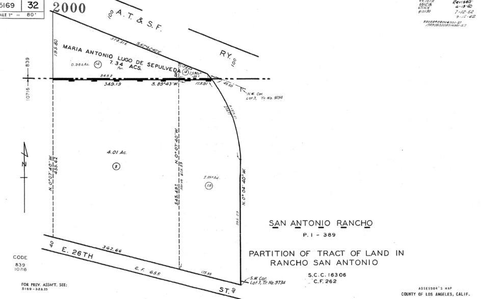 3137 E 26th St, Vernon, CA en venta - Plano de solar - Imagen 2 de 2