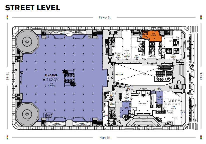 750 W 7th St, Los Angeles, CA en alquiler Plano de la planta- Imagen 1 de 1