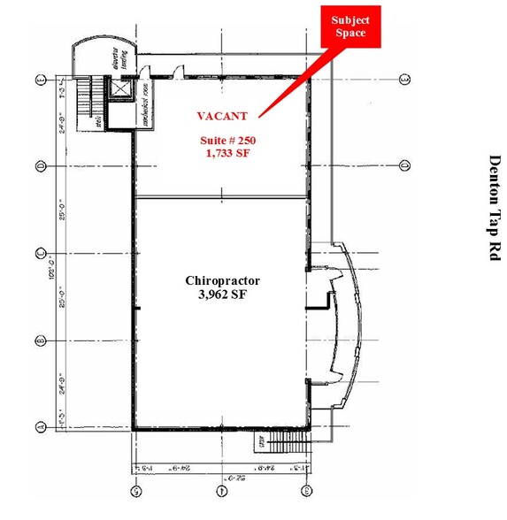 848 S Denton Tap Rd, Coppell, TX en alquiler - Plano de la planta - Imagen 2 de 2