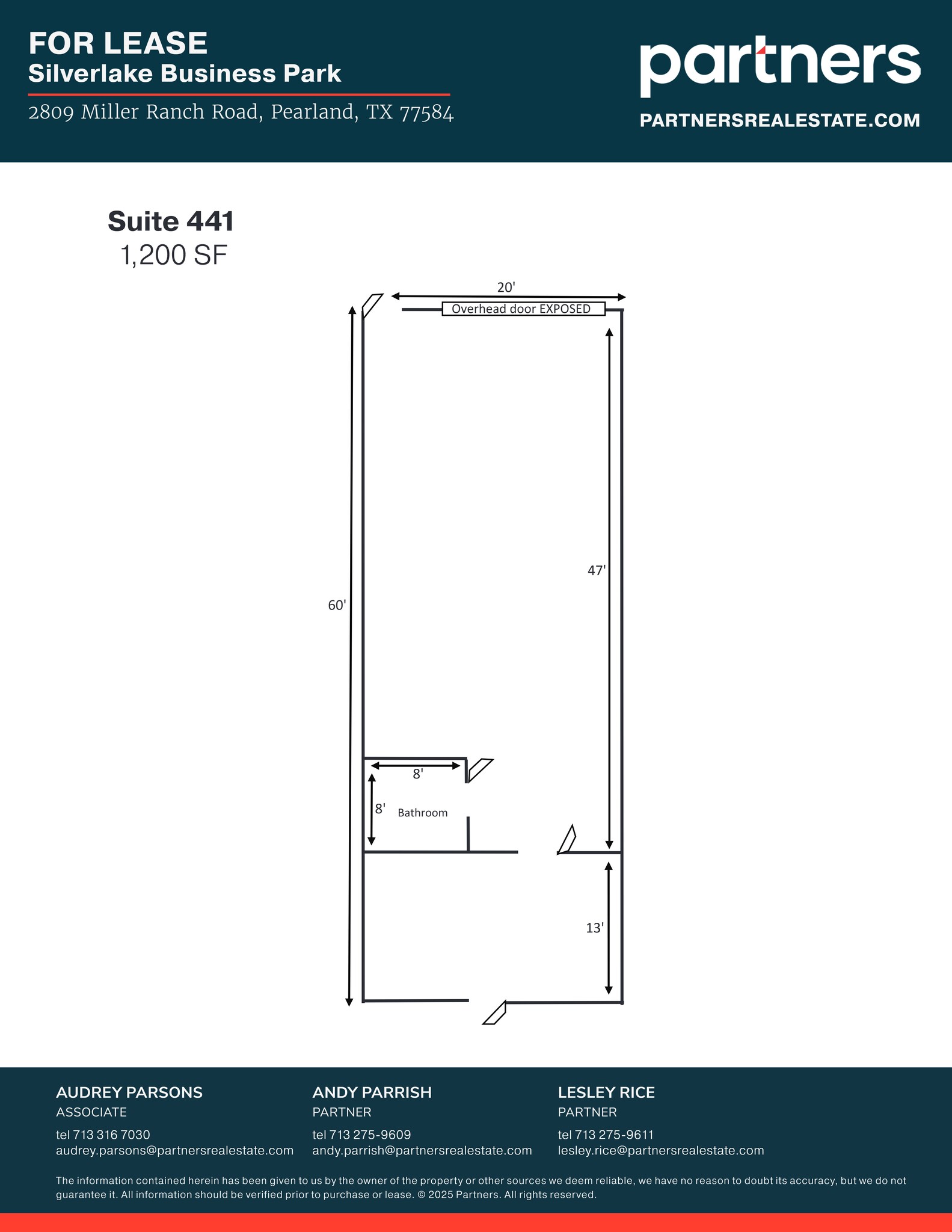 2825 Miller Ranch Rd, Pearland, TX en alquiler Plano del sitio- Imagen 1 de 1