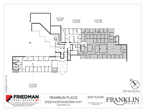 29200 Northwestern Hwy, Southfield, MI en alquiler Plano de la planta- Imagen 2 de 2