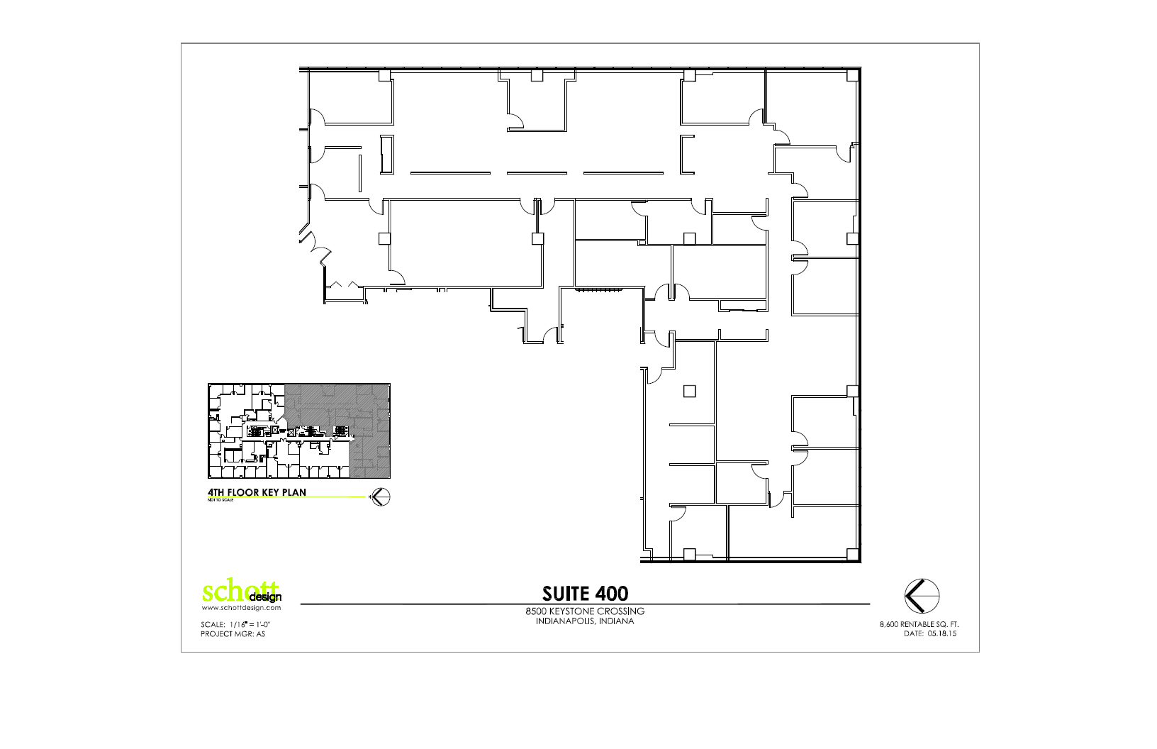 8500 Keystone Crossing, Indianapolis, IN en alquiler Foto del edificio- Imagen 1 de 1