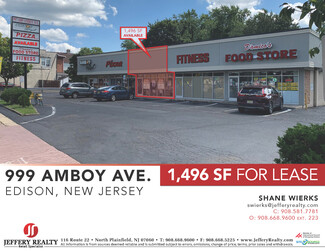 Más detalles para 997-1005 Amboy Ave, Edison, NJ - Locales en alquiler