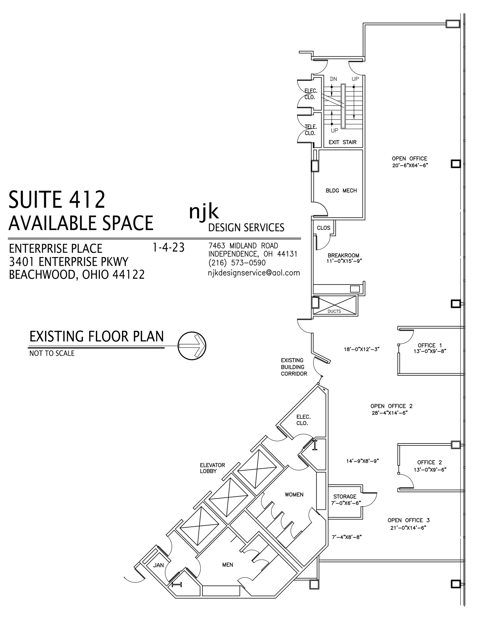 3401 Enterprise Pky, Beachwood, OH en alquiler Plano del sitio- Imagen 1 de 1