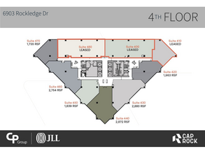 6903 Rockledge Dr, Bethesda, MD en alquiler Plano de la planta- Imagen 1 de 1