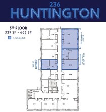 236 Huntington Ave, Boston, MA en alquiler Plano de la planta- Imagen 1 de 1