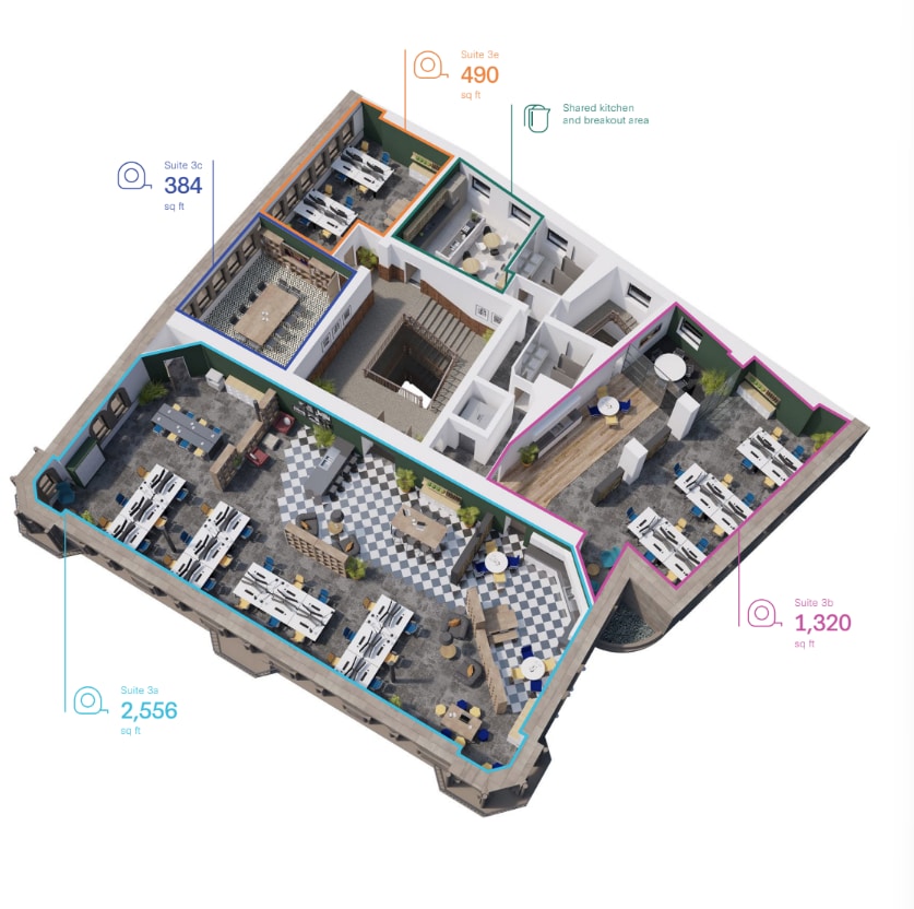 81-83 King St, Manchester en alquiler Plano de la planta- Imagen 1 de 1