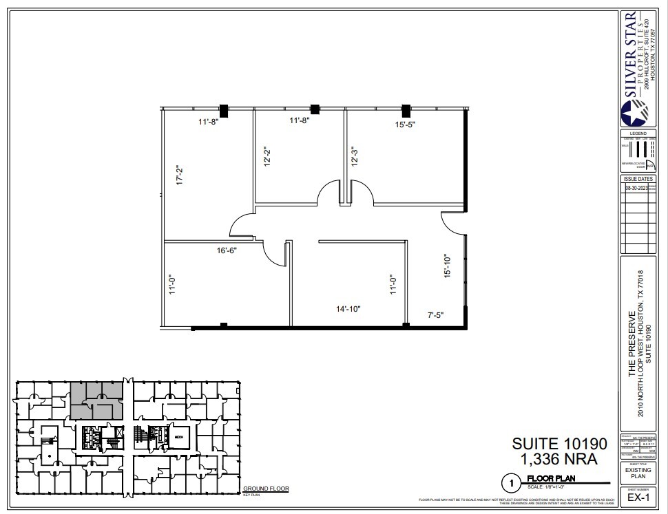 2000 N Loop Fwy W, Houston, TX en alquiler Plano de la planta- Imagen 1 de 1